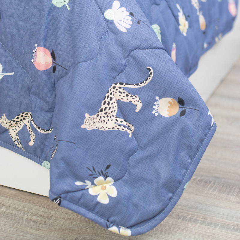 Одеяло детское 140х205 (см) "LEO"  (синтепон, поплин) 